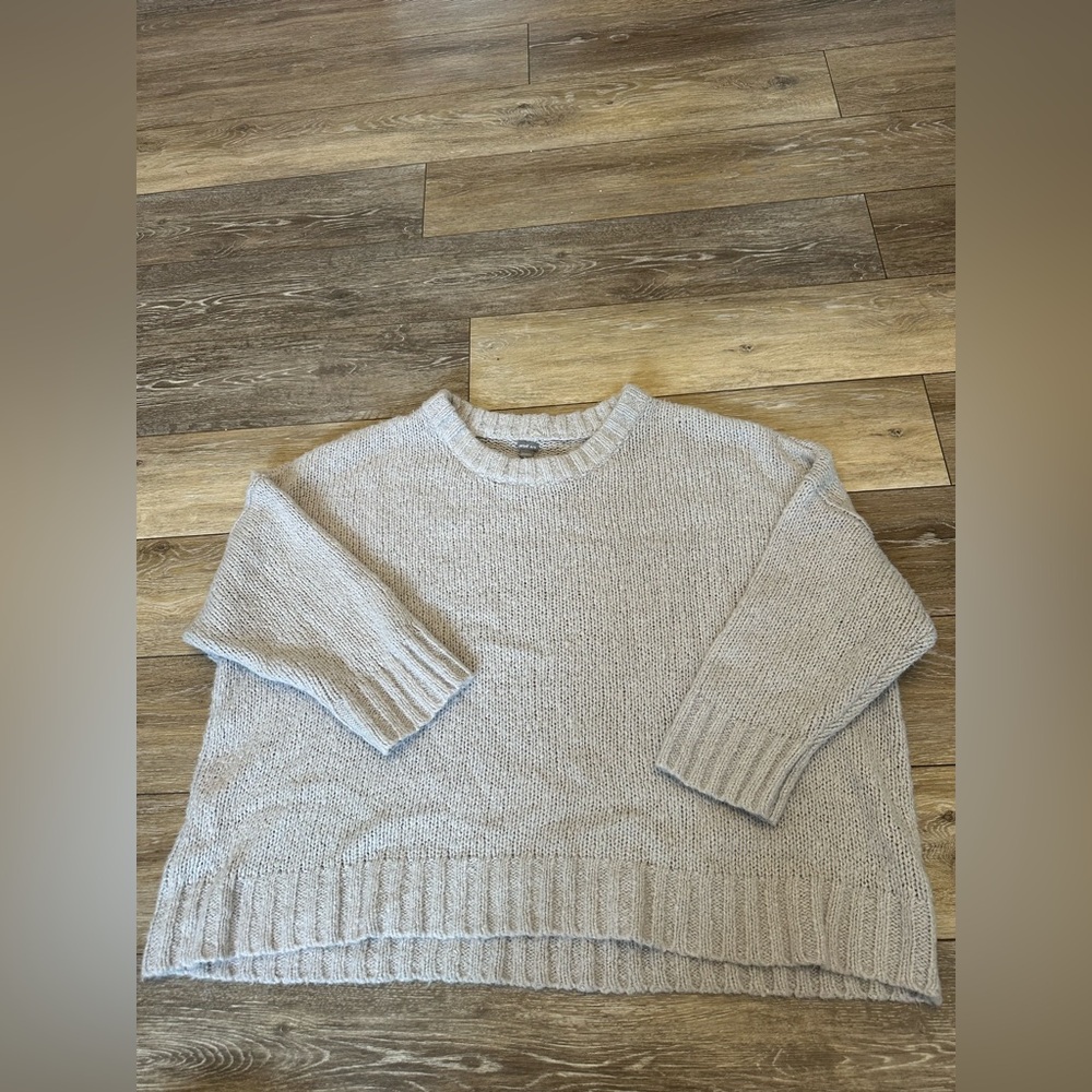 Aerie Oversized Wool Alpaca Blend Sweater